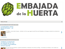 Tablet Screenshot of embajadadelahuerta.com